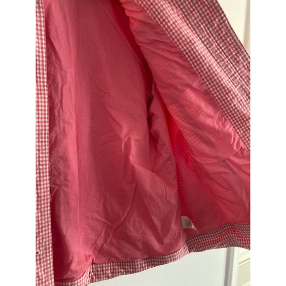 Alfred Dunner Women’s Pink Gingham Button-Up Lightweight Jacket Size 14 - Picture 6 of 7
